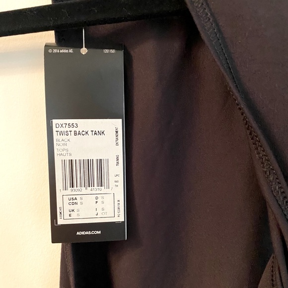 Adidas TWIST-BACK TANK TOP - Picture 3 of 5